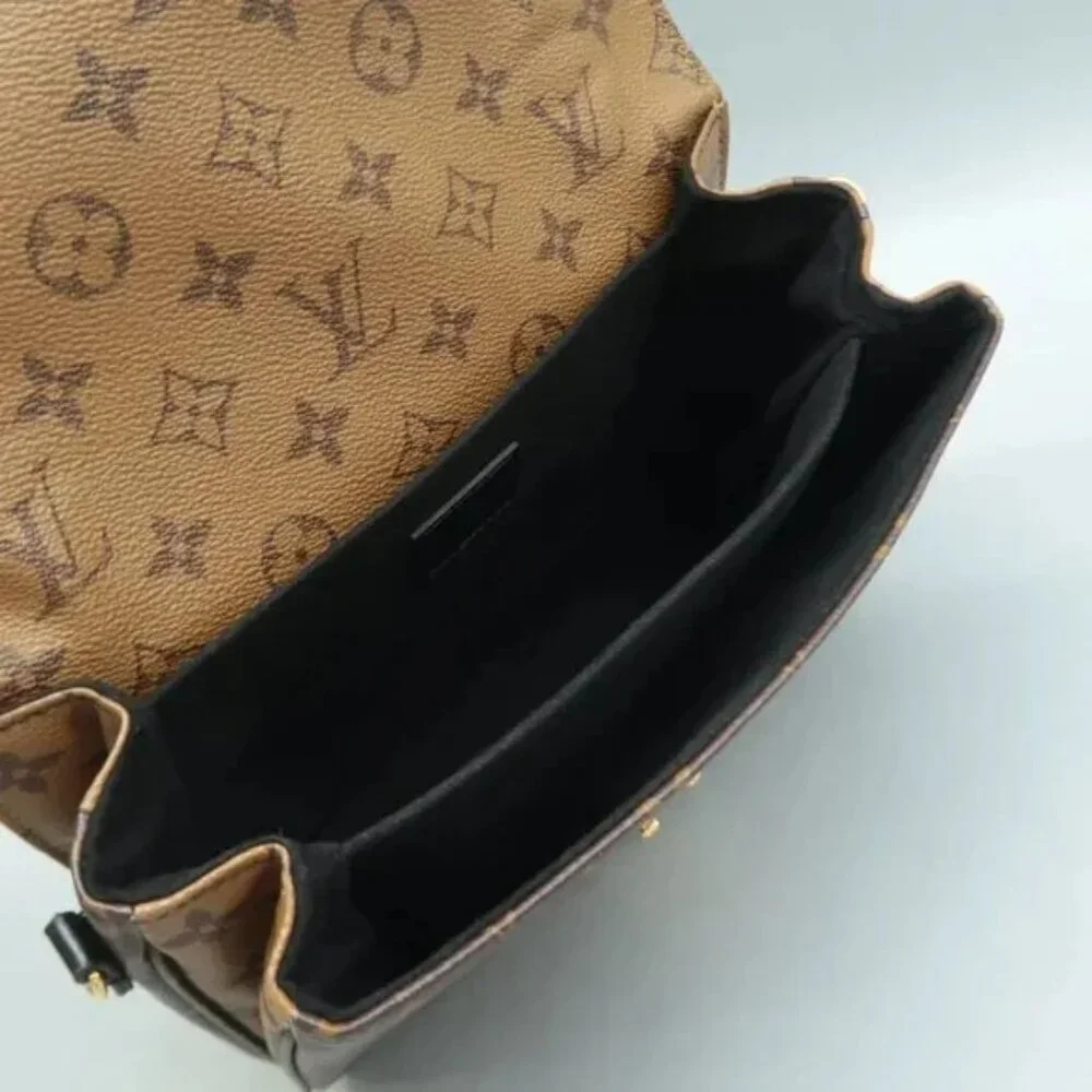 100% Authentic Louis Vuitton Metis Brown Monogram Canvas Satchel 2246-080424 - Picture 10 of 12